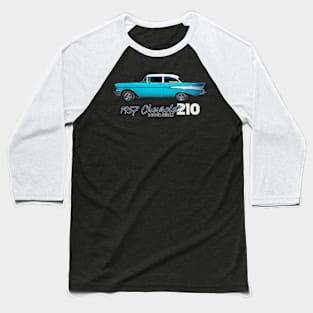 1957 Chevrolet 210 2 Door Sedan Baseball T-Shirt